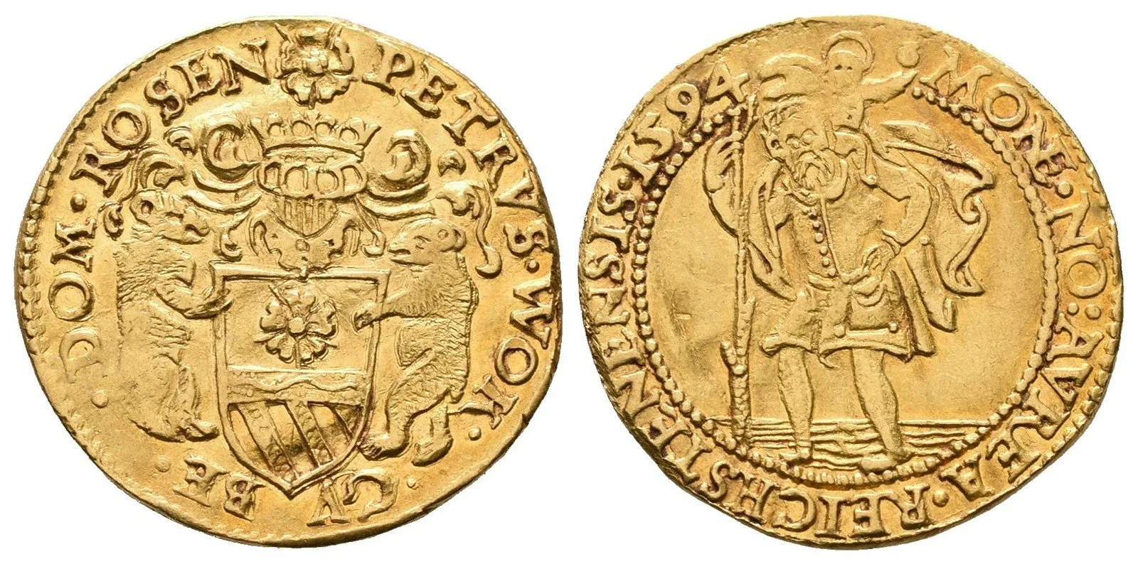 Rožmberk, Petr Vok, 1592 - 1611 — 1