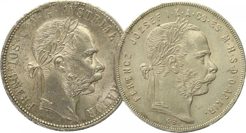 Rakouská a spolková měna, 1857 - 1892 — 1