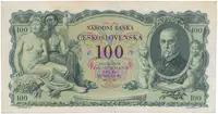 100 Koruna 1931, série Mc, Hej.25b2 - fotografie 2