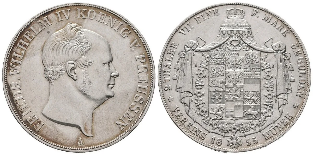 Prusko, Friedrich Wilhelm IV., 1840 - 1861 — 1