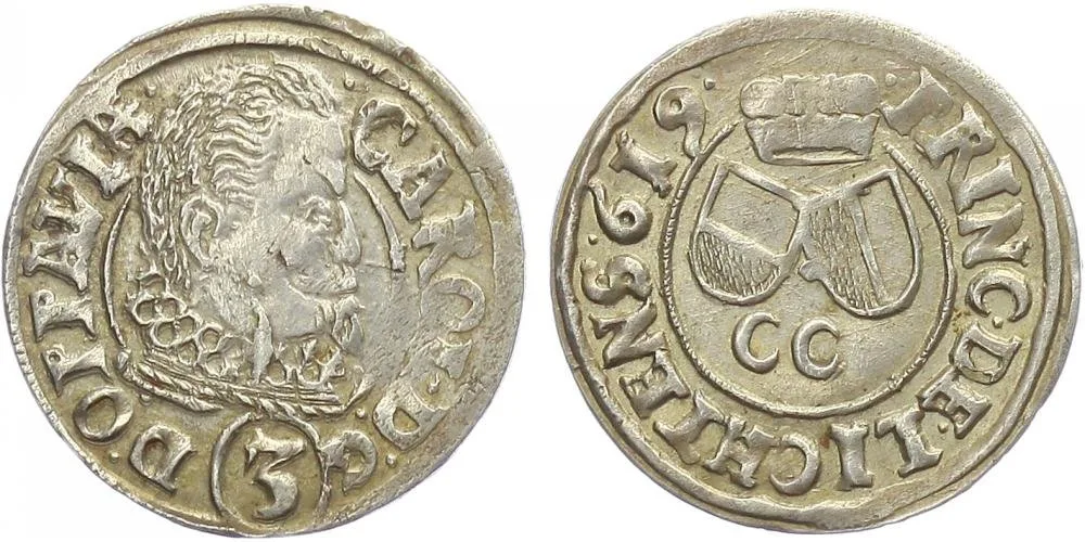 Opava, Karl von Liechtenstein, 1614 - 1627 — 1