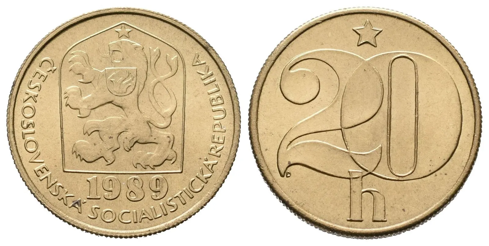 20 Haléř 1989