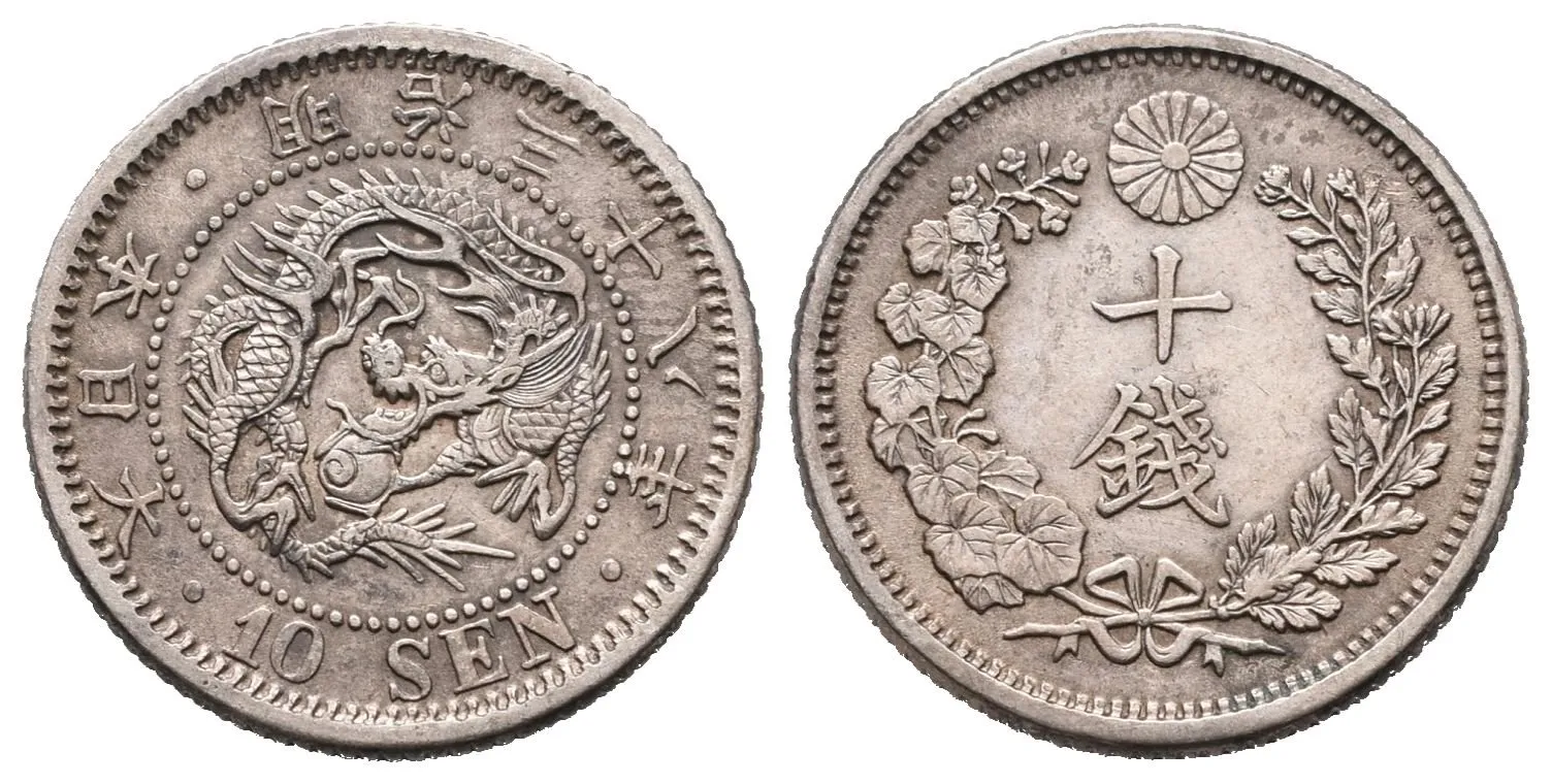 Japonsko, 10 Sen rok 38