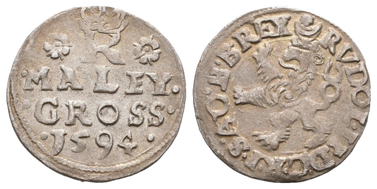 Rudolf II., Malý groš 1594, Jáchymov