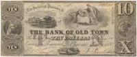 USA - Maine, 10 Dollar 1836