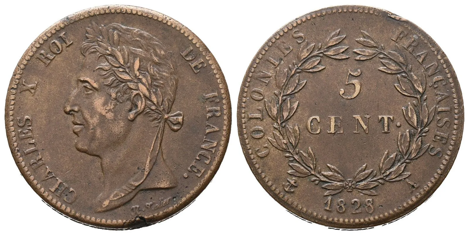 Francie, Charles X., 1824 - 1830 — 1