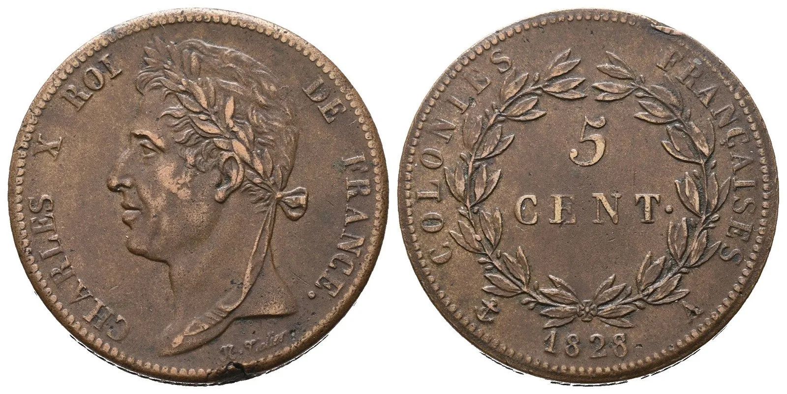 Francie, Charles X., 1824 - 1830 — 1