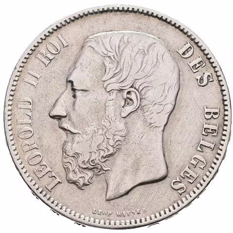 5 Frank 1870, KM.24, patina, rysky a drobné hranky