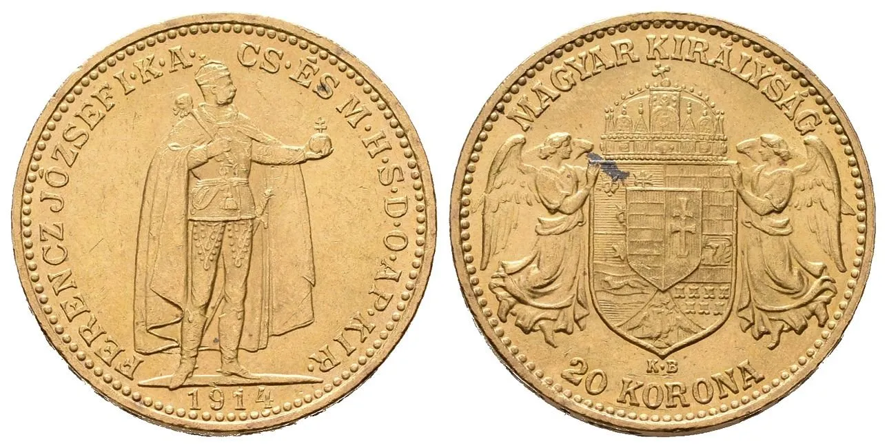 20 Koruna 1914 KB