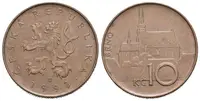 10 Koruna 1993 - malé Kč