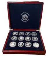 Sada - Největší osobnosti Českého národa - 24 Kusů (Ag 696g, 999/1000) + Etue, Certifikát, Proof - fotografie 11