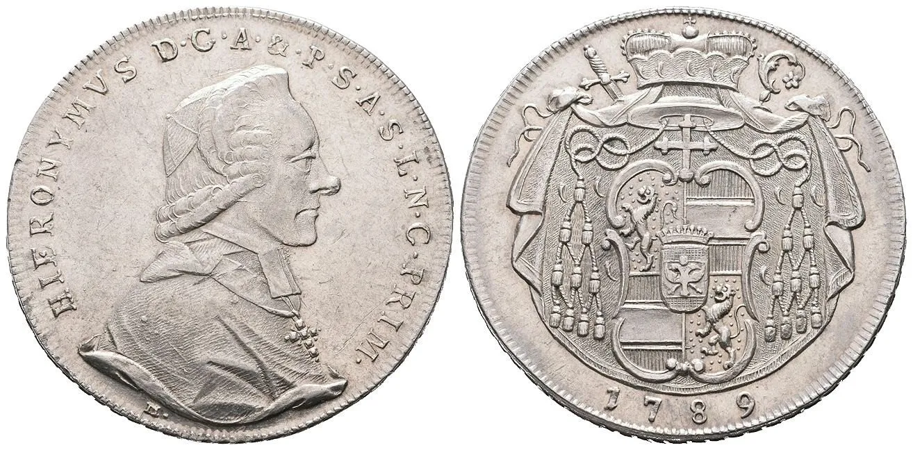 Salzburg - arcibiskupství, Hyeronymus Colloredo, 1772 - 1803 — 1