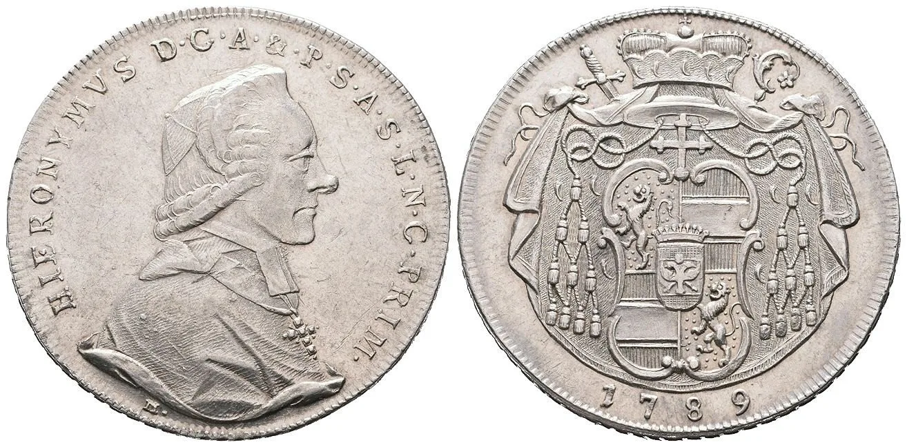 Salzburg - arcibiskupství, Hyeronymus Colloredo, 1772 - 1803 — 1