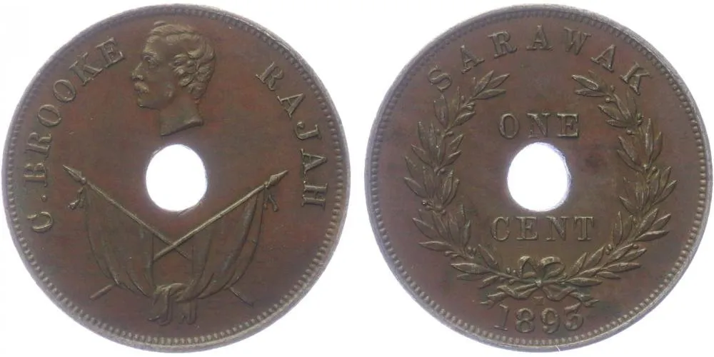 Sarawak, Charles J. Brooke Rajah, 1868 - 1917 — 1