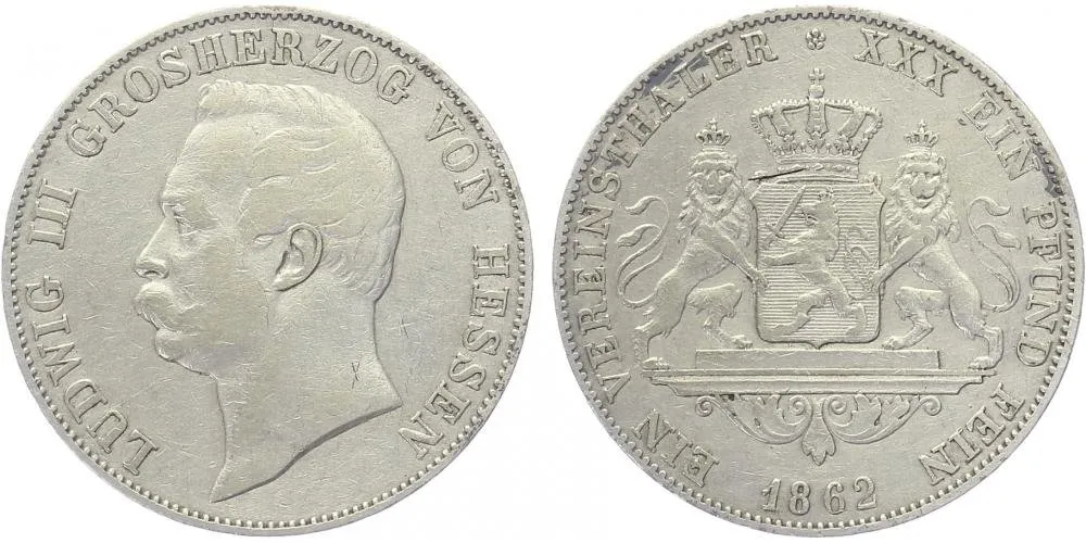 Hessen - Darmstadt, Ludwig III., 1848 - 1877 — 1