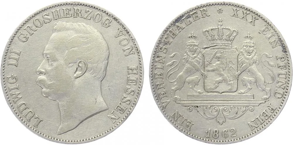 Hessen - Darmstadt, Ludwig III., 1848 - 1877 — 1
