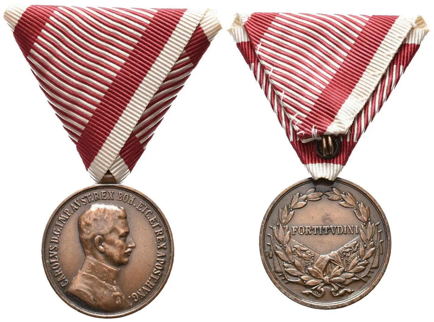 Medaile za statečnost, bronzová
