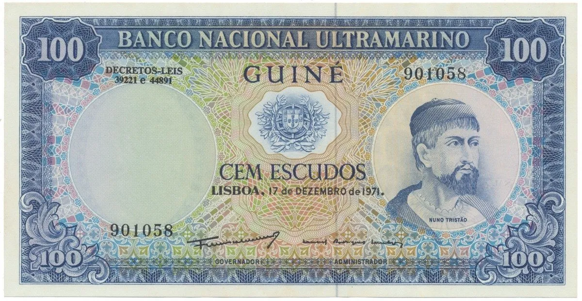Portugalská Guinea, 100 Escudos 1971, P.45
