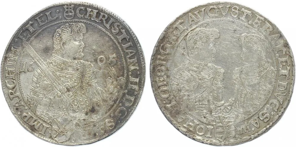 Sasko, Christian II., Johann Georg I. a August, 1591 - 1611 — 1