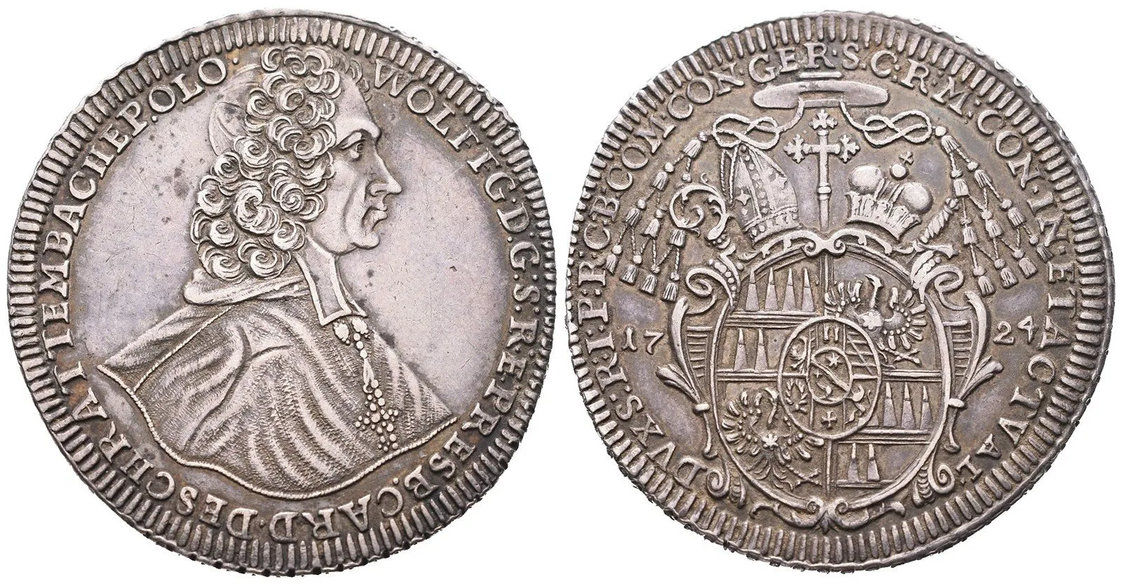 Olomouc - biskupství, Wolfgang von Schrattenbach, 1711 - 1738 — 1
