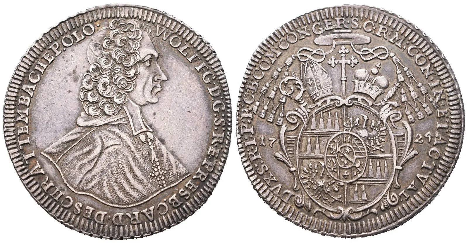 Olomouc - biskupství, Wolfgang von Schrattenbach, 1711 - 1738 — 1