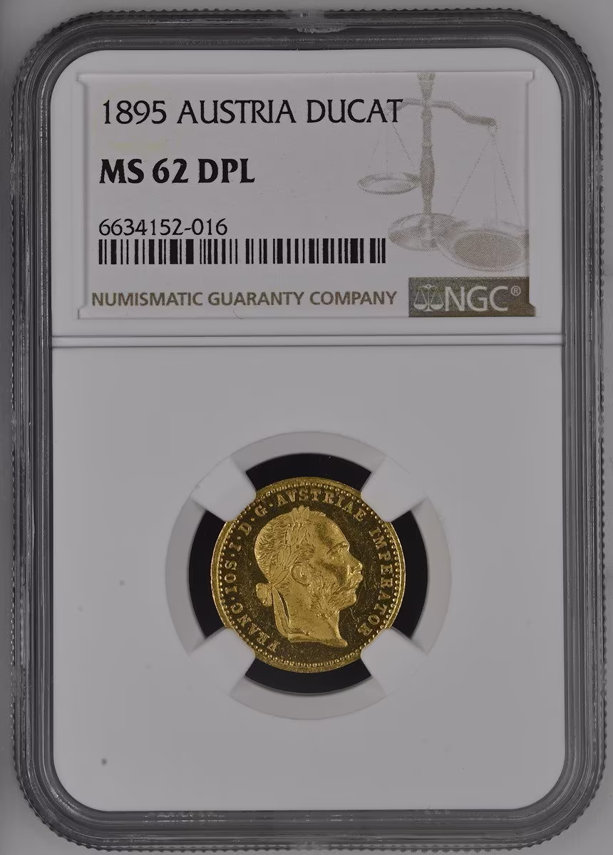 Dukát 1895, NGC