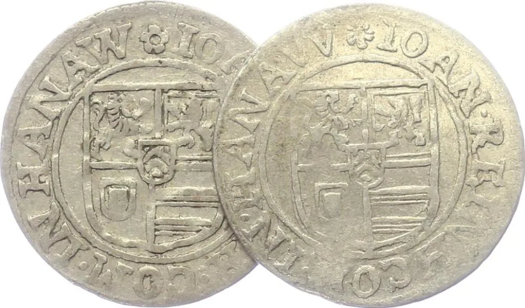 Hanau - Lichtenberg, Johann Reinhard, 1599 - 1625 — 1