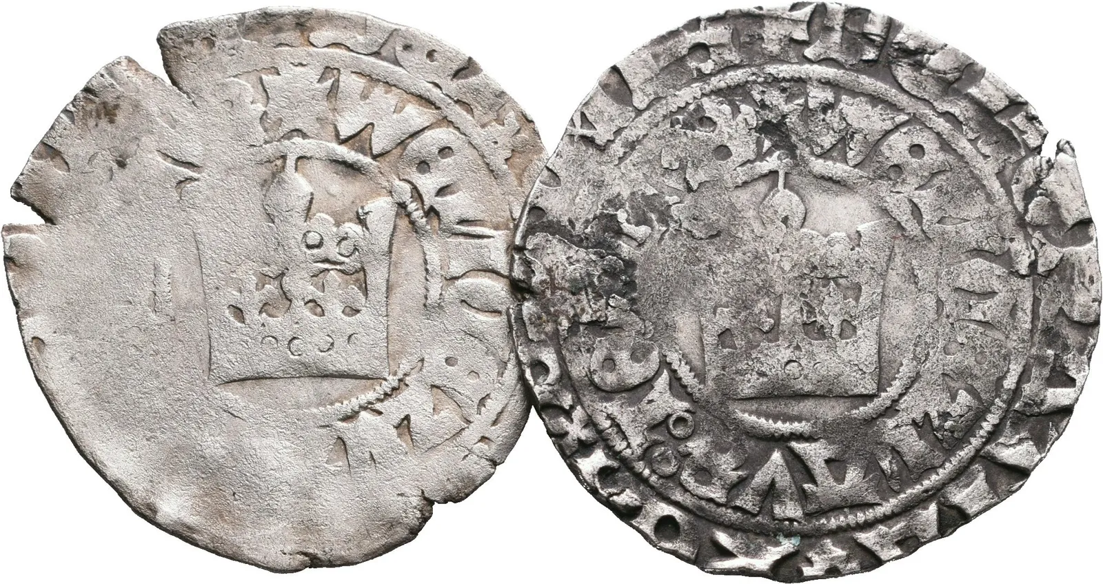 Václav IV., Pražský groš, 2 ks
