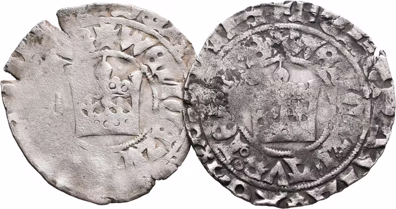 Václav IV., Pražský groš, 2 ks
