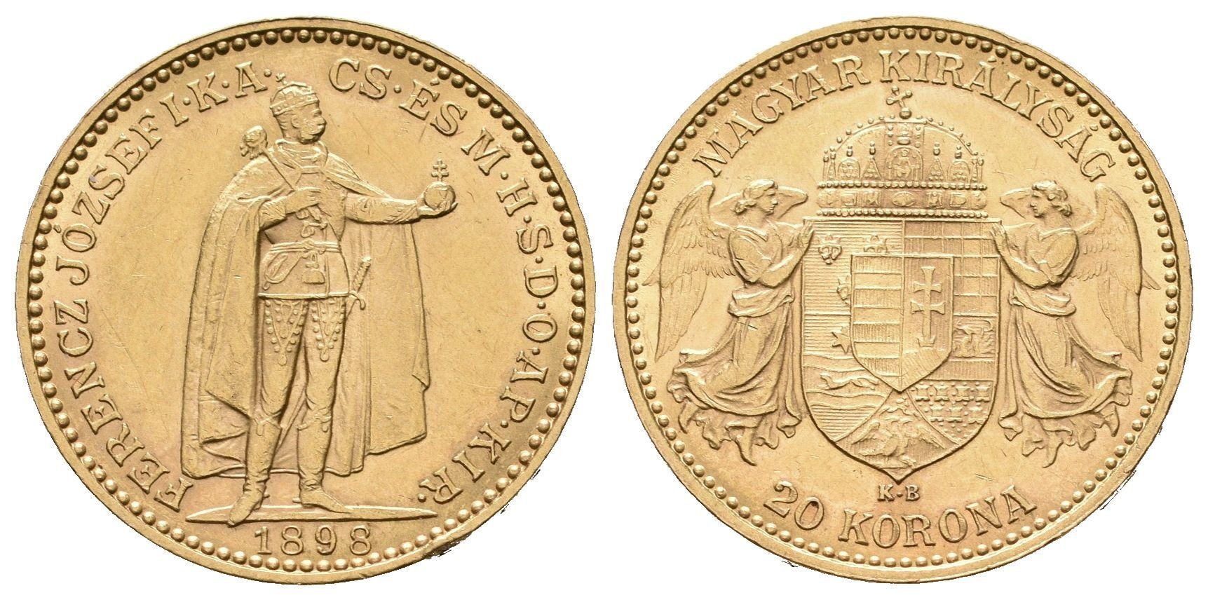 20 Koruna 1898 KB