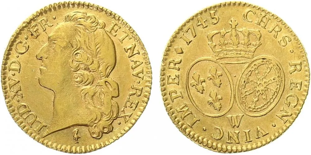 Francie, Louis XV., 1715 - 1774 — 1