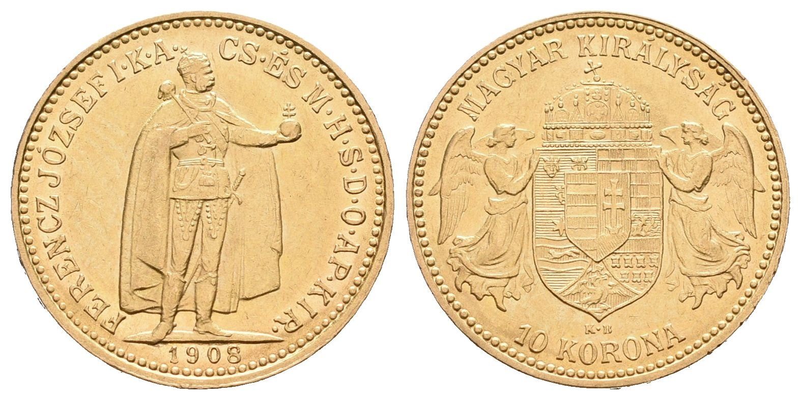 10 Koruna 1908 KB
