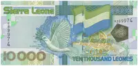 Sierra Leone, 10.000 Leones 2004, P.29a