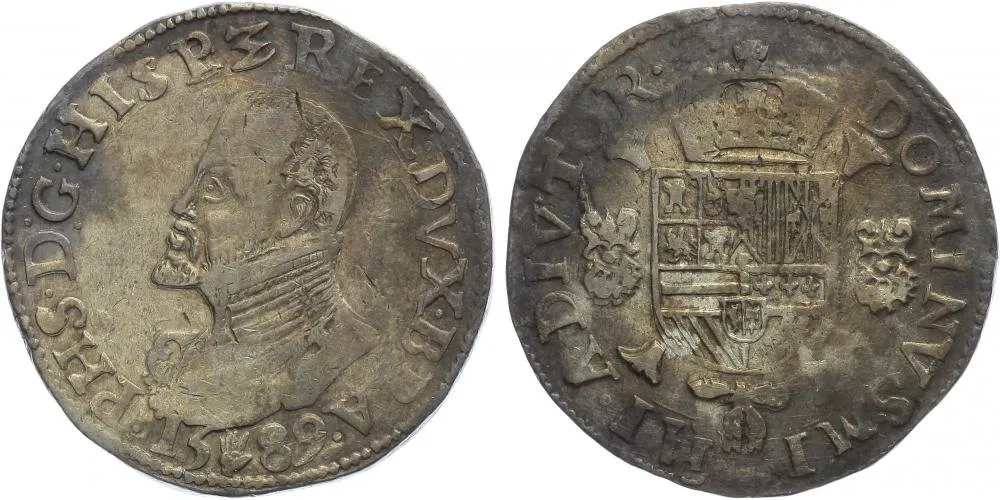 Nizozemí - Brabant, Philip II., 1555 - 1598 — 1