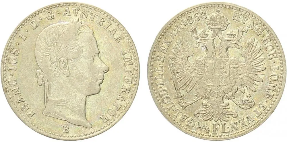 Rakouská a spolková měna, 1857 - 1892 — 1