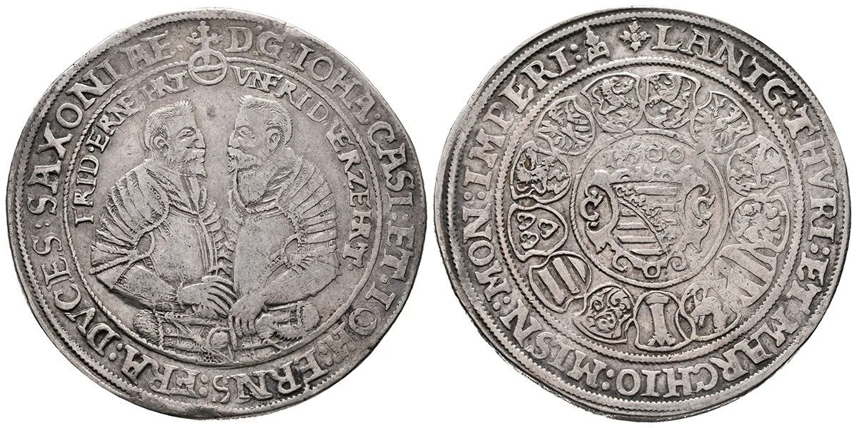 Sasko - Coburg - Eisenach, Johann Casimir a Johann Ernst, 1572 - 1633 — 1
