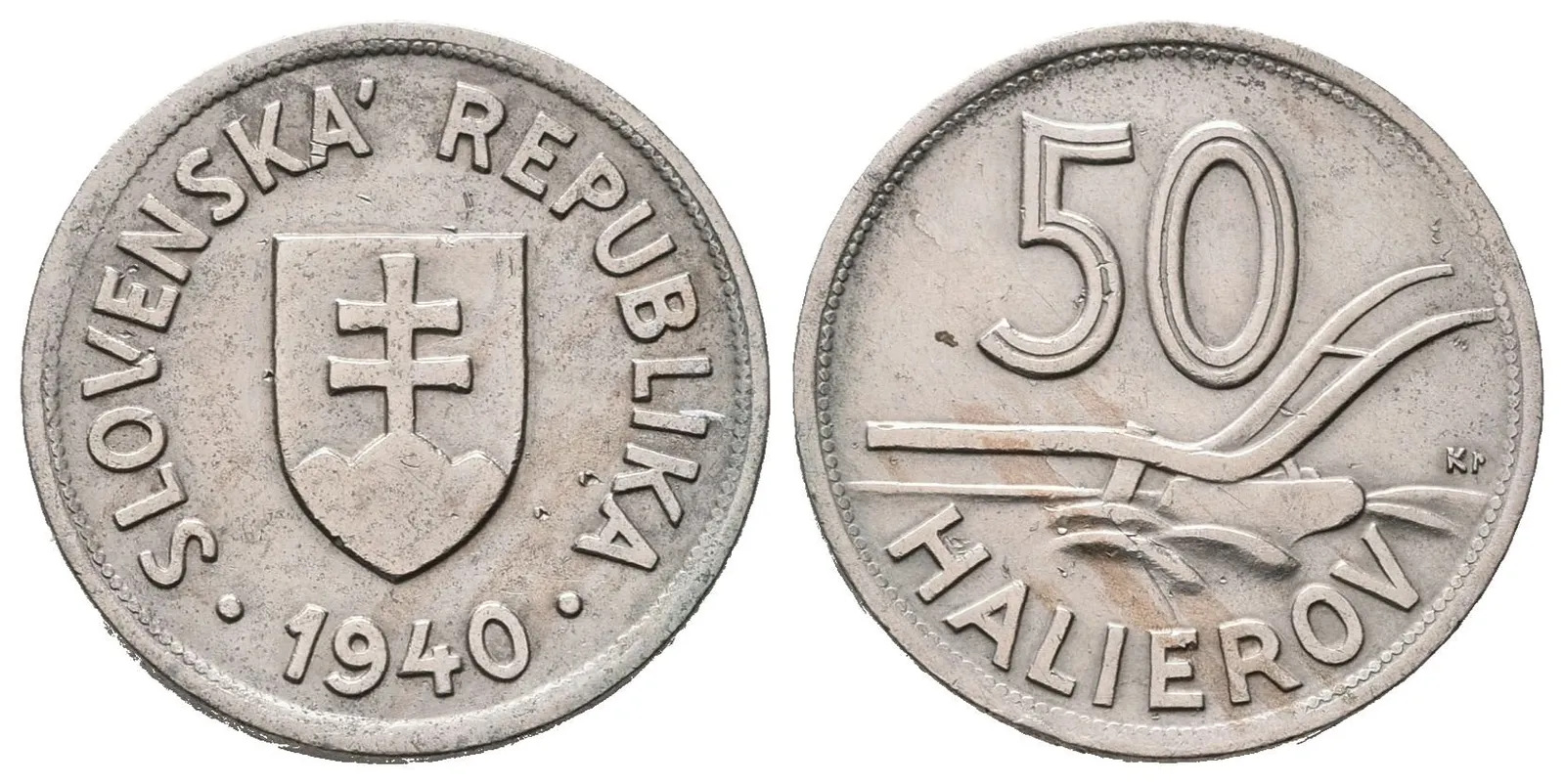 50 Haléř 1940, vzácný