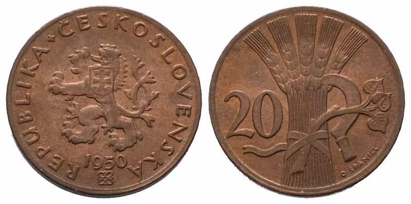 20 Haléř 1950