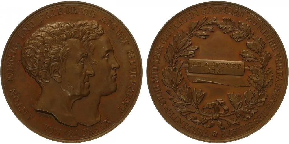 Německo - Sasko, Anton, 1827 - 1836 — 1