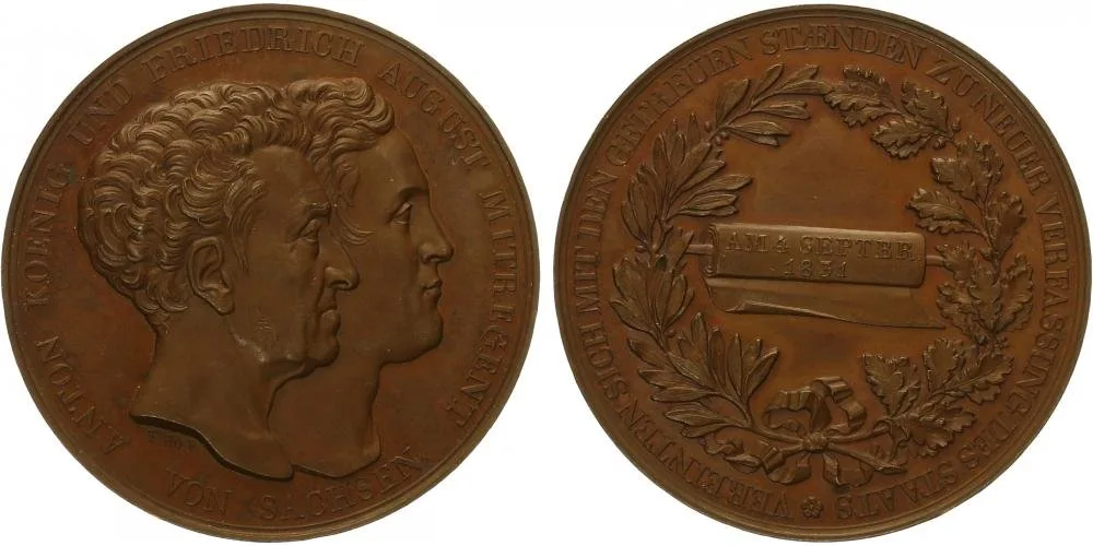 Německo - Sasko, Anton, 1827 - 1836 — 1