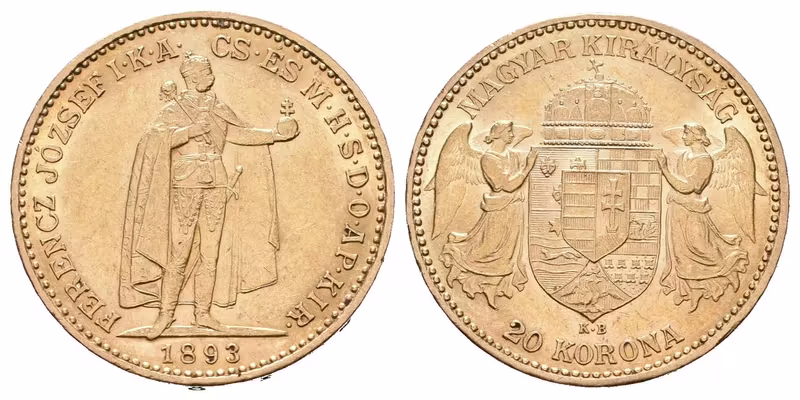20 Koruna 1893 KB