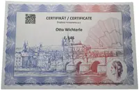 AR Medaile b.l. (2013) - Otto Wicheterle - 100. výročí narození - fotografie 2