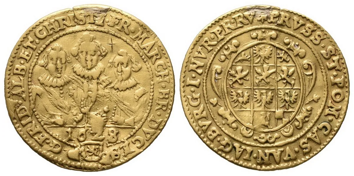 Brandenburg - Ansbach, Friedrich II. Albrecht a Christian, 1625 - 1634 — 1