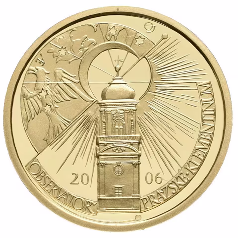 2500 Kč 2006 - Klementinum, etue, certifikát