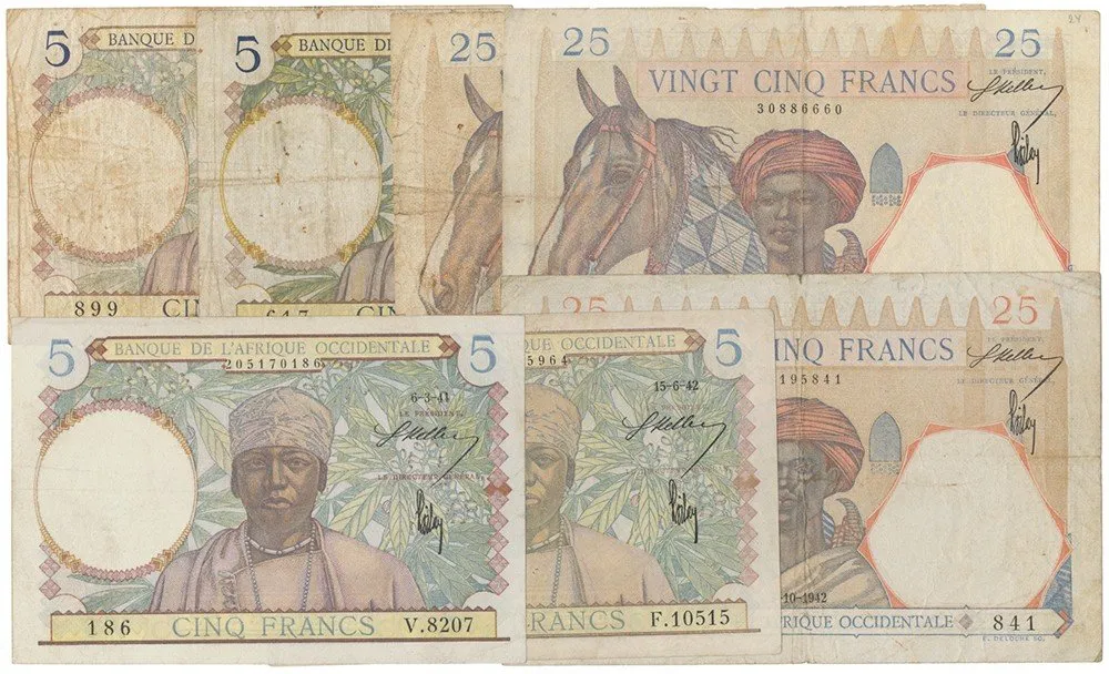 Francouzská západní Afrika - French West Africa — 1