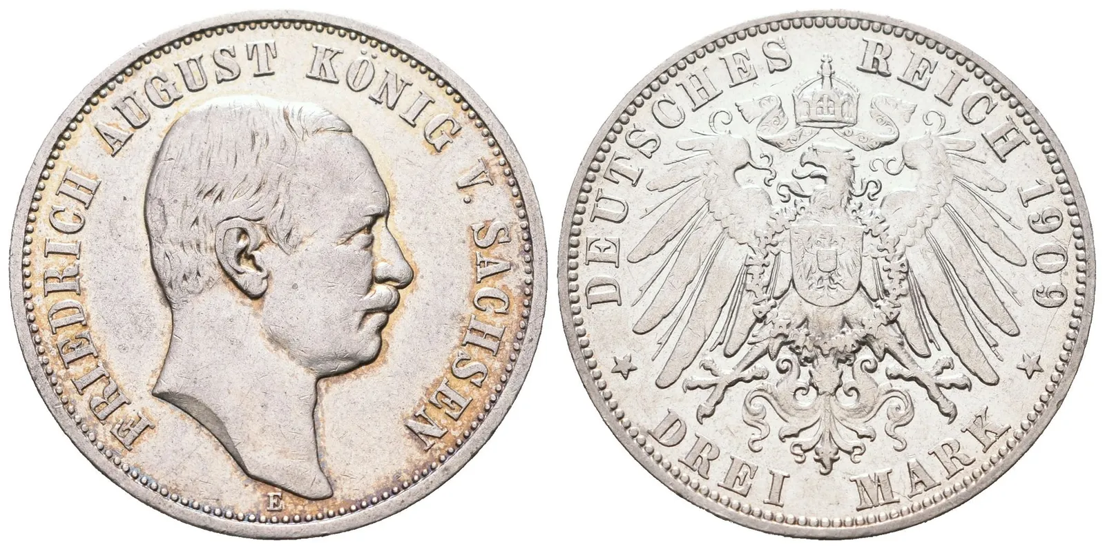 Sasko, 3 Marka 1909 E