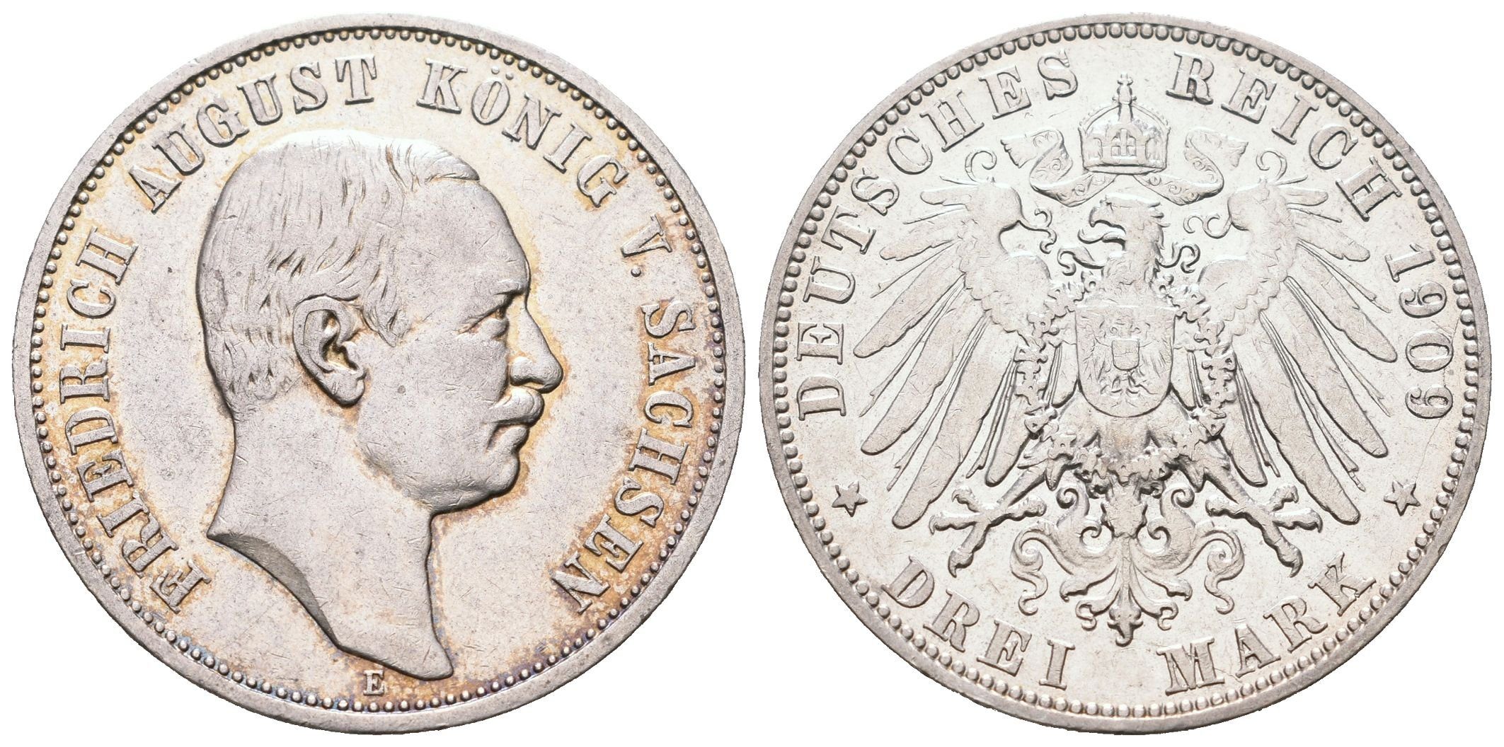 Sasko, 3 Marka 1909 E