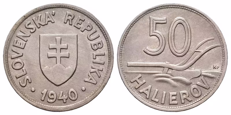 50 Haléř 1940, vzácný