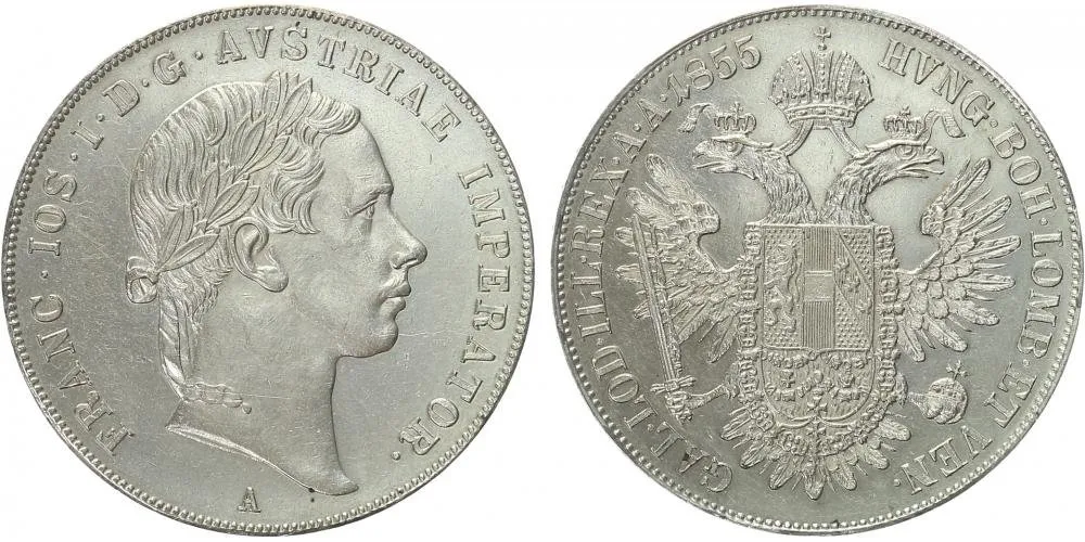 Konvenční měna, 1848 - 1857 — 1