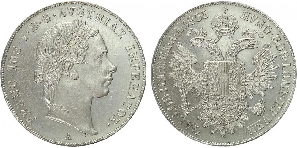 Konvenční měna, 1848 - 1857 — 1